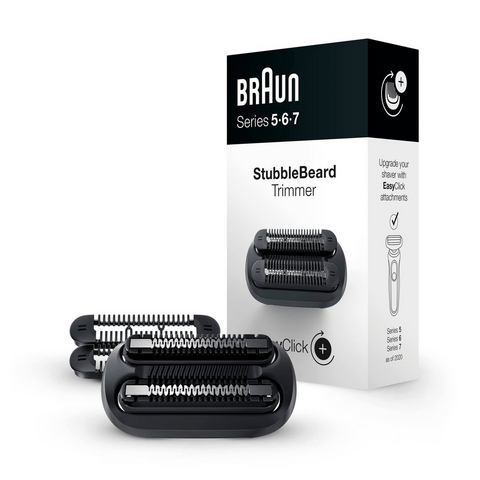 Braun Opzetstuk Stubble  - 29.99 - zwart