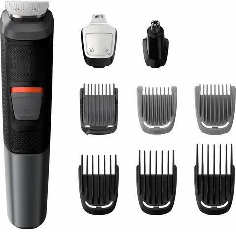 Philips verzorgingsset MG5720/15, Multigroom Series 5000 met 9 hoogwaardige opzetstukken  - 44.99 - grijs