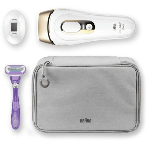 Braun IPL-ontharingsapparaat Silk·Expert Pro 5 PL5117 IPL, aantal lichtimpulsen: 400.000  - 429.99 - wit