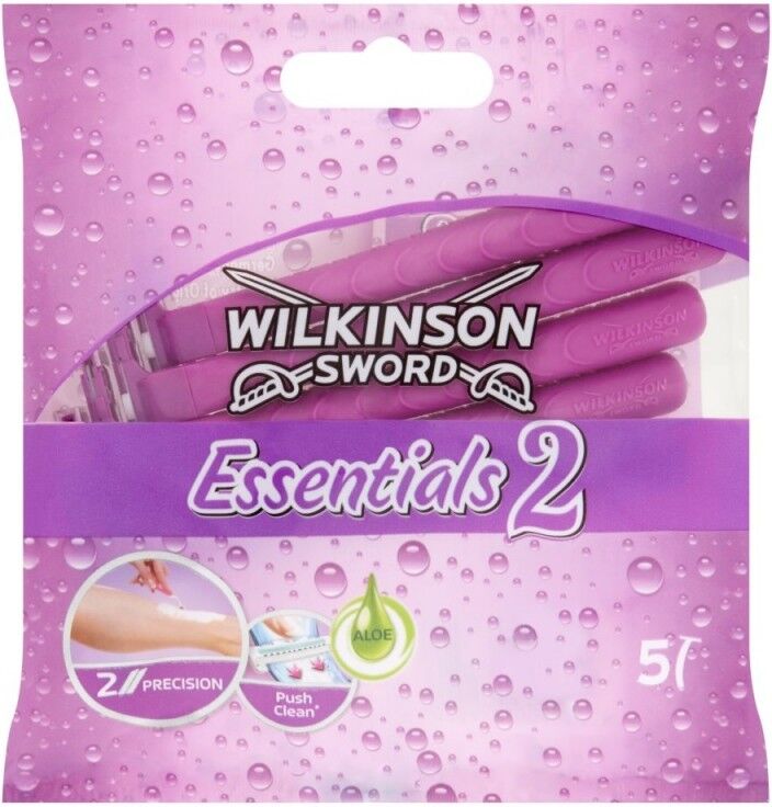 Wilkinson Sword Essentials 2 Disposable Razor 5 st Wegwerpscheermesjes