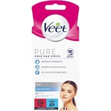 Veet Face Wax Strips Essential Inspirations 20 stk/pakke