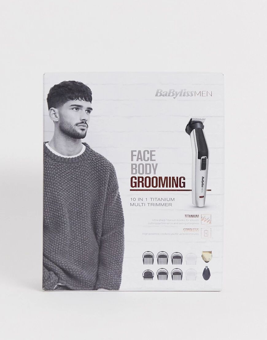 BaBylissMEN 10 in 1 Titanium-No colour  No colour