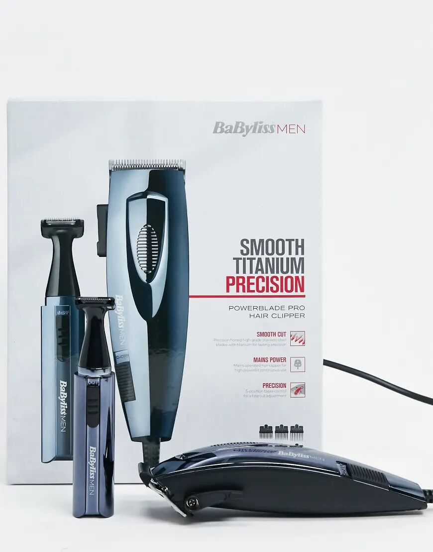 BaBylissMEN Powerblade Pro Hair Clipper-No colour  No colour