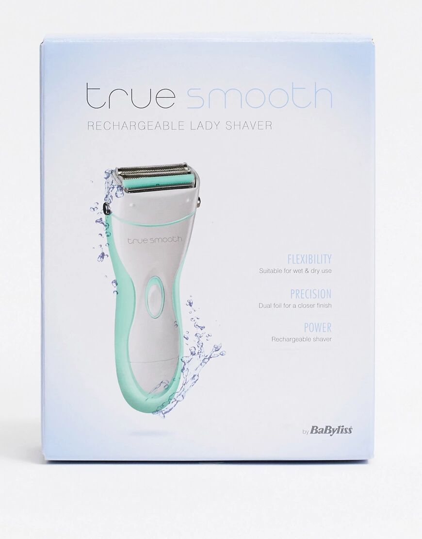 Babyliss True Smooth Wet and Dry Rechargeable Lady Shaver-No colour  No colour