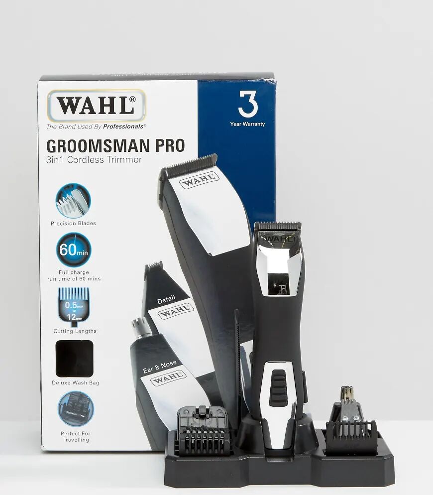 Wahl Groomsman Pro 3 In 1 Trimmer-No colour  No colour