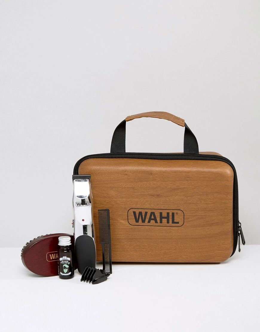 Wahl Rechargeable Beard Trimmer & Accessories Gift Set-No colour  No colour