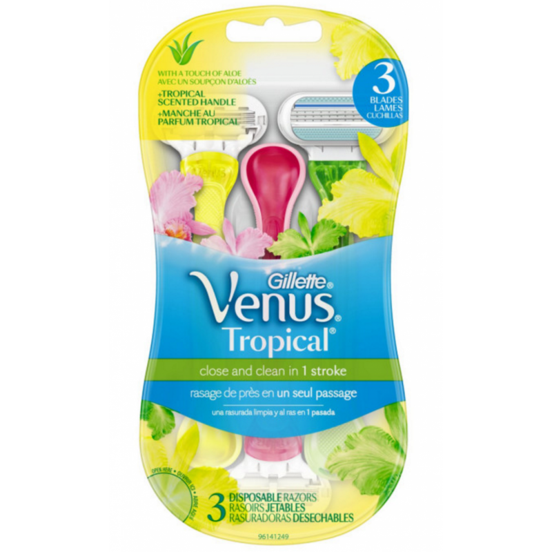 Gillette Venus Tropical Engangshøvler 3 stk Engangshøvler