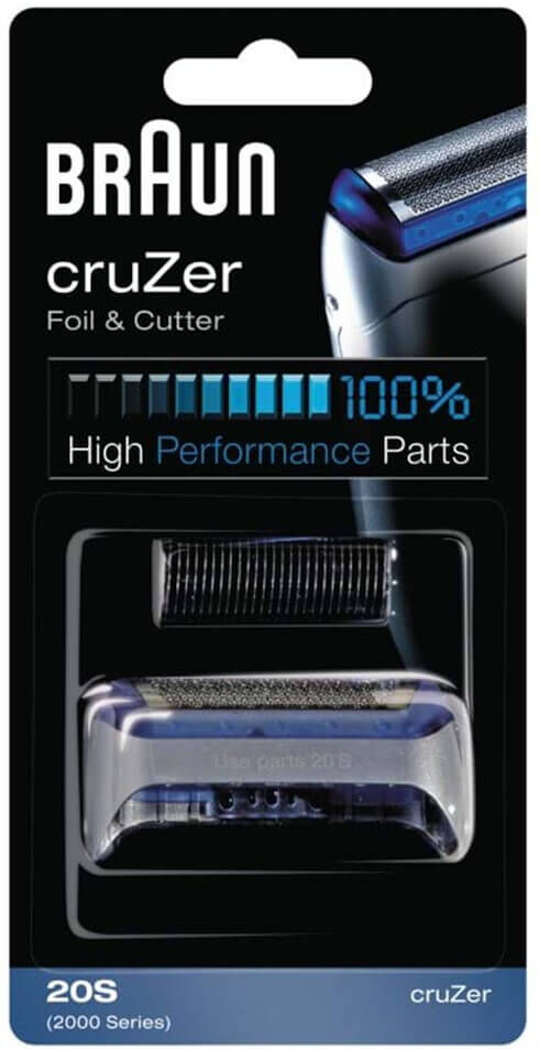 Braun cruZer Foil & Cutter Shaver Head 20S