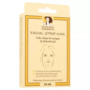 Hanne Bang Facial Strip Wax - 16 stk