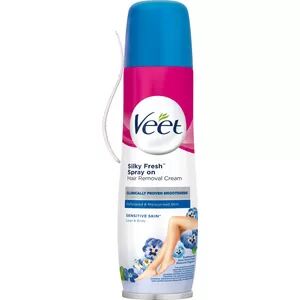 Veet Silky Fresh Spray on Hair Removal Cream - 150 ml.