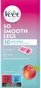 Veet Wax Strips Legs - 10 stk.