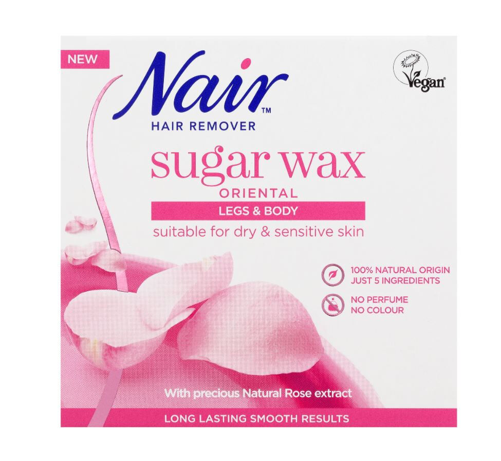 Nair Rose Sugar Hot Wax Legs & Body