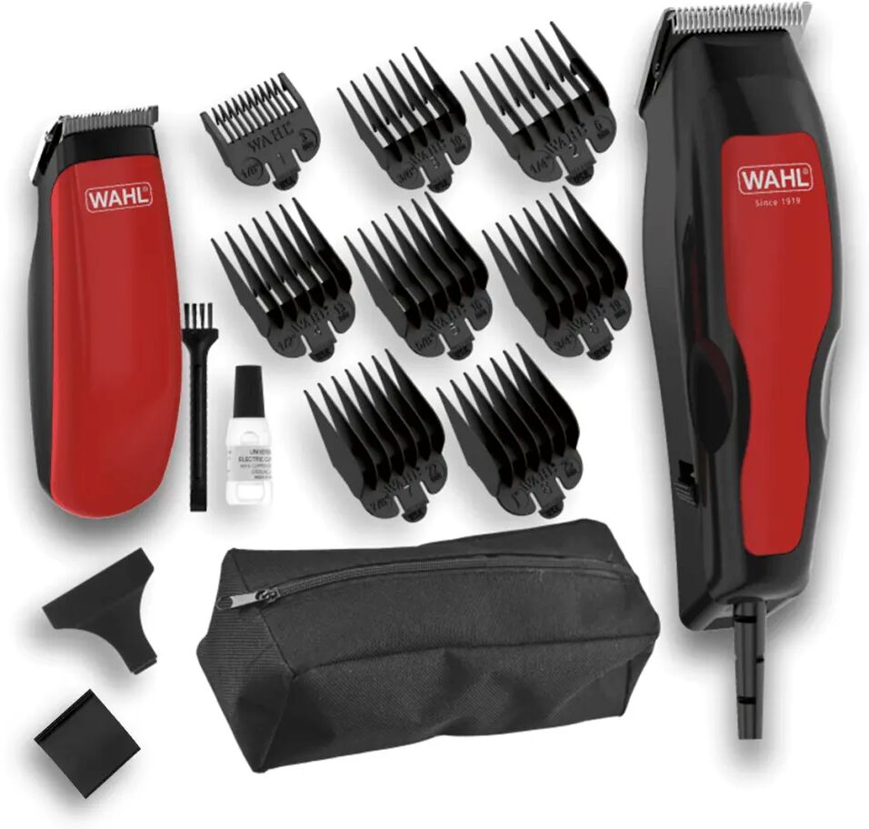 Wahl Mașină tuns/trimmer/accesorii „Home Pro 100 Combo”, 15 piese