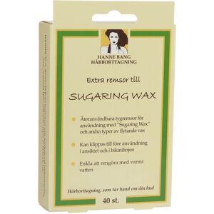 Hanne Bang Hårborttagning Remsor för Sugaring Wax 40 st