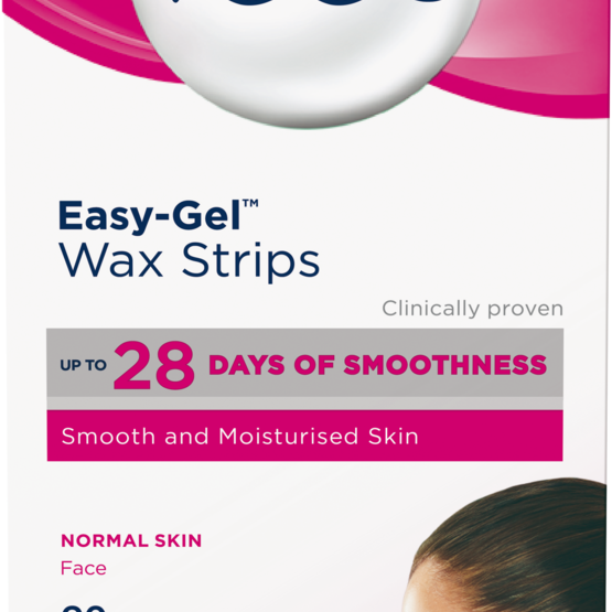 Veet Wax Strips Face Easy Gel-Wax 20 st