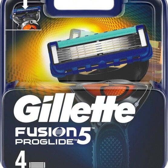 Gillette Fusion5 Proglide Rakblad 4 st