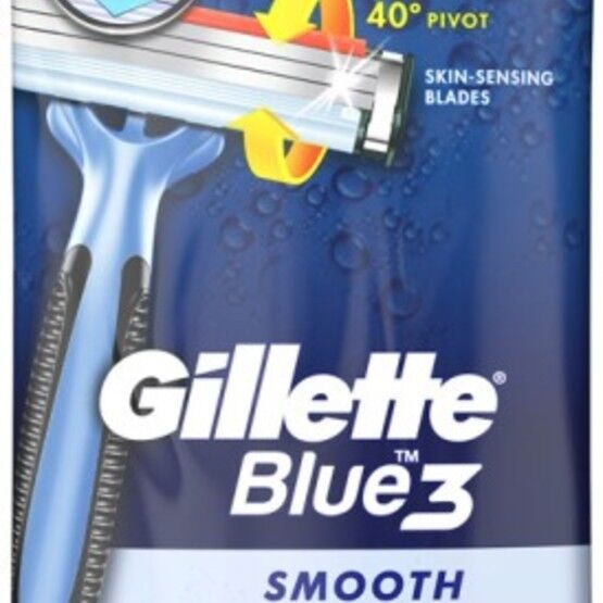 Gillette Blue 3 Smooth engångshyvlar 4 st