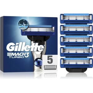 Gillette Mach3 Turbo spare heads 5 pc