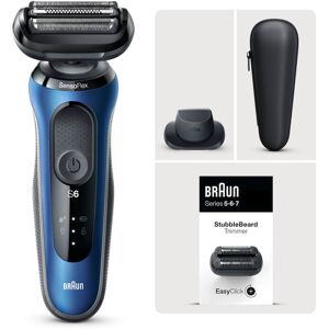 Braun Series 6 Electric Shaver with Precision Trimmer and StubbleBeard Trimmer Bundle