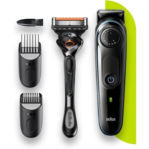 Beard Trimmer BT5340 with Precision Dial  2 Attachments and Gillette ProGlide razor