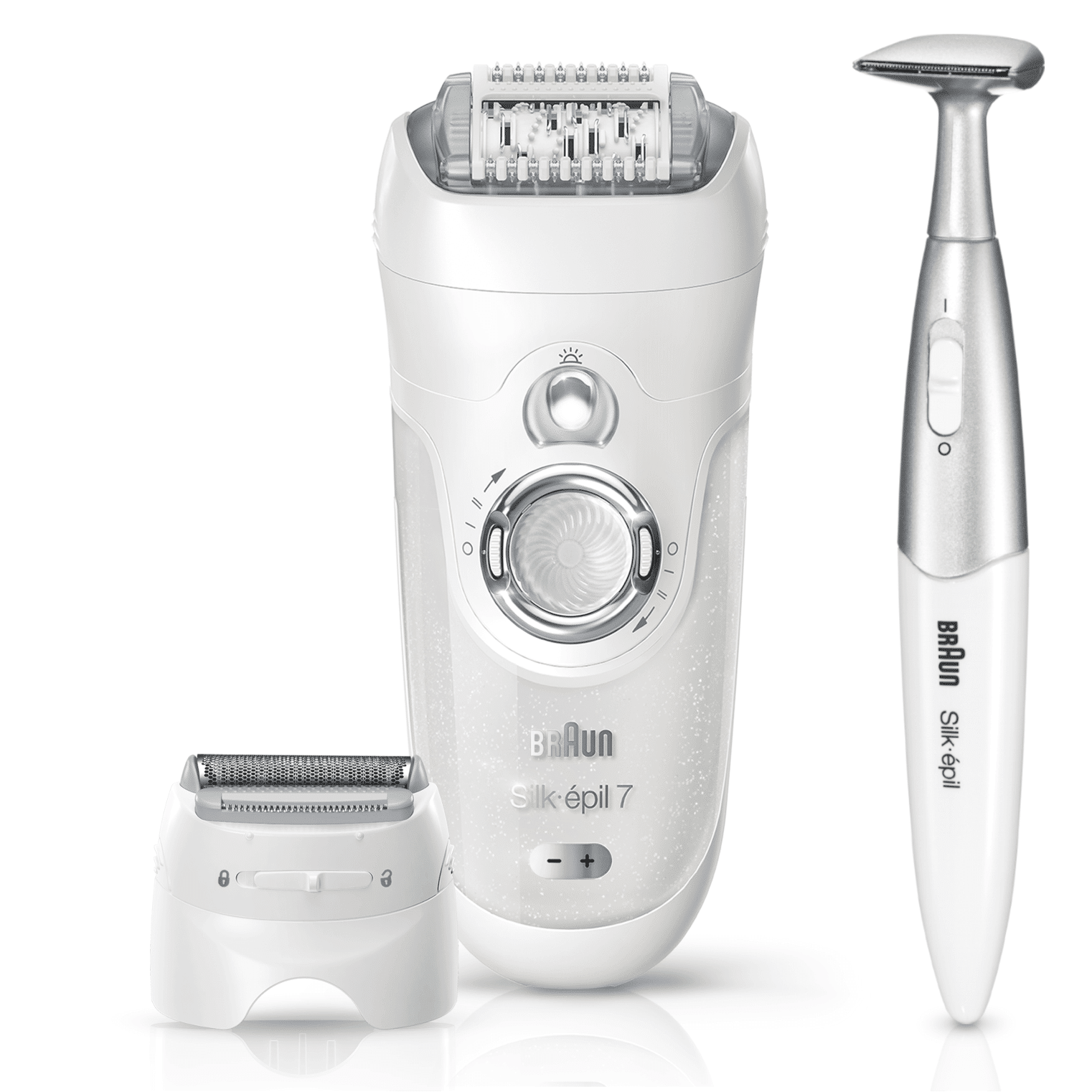 Braun Silk-épil 7 - Epilator with 8 extras