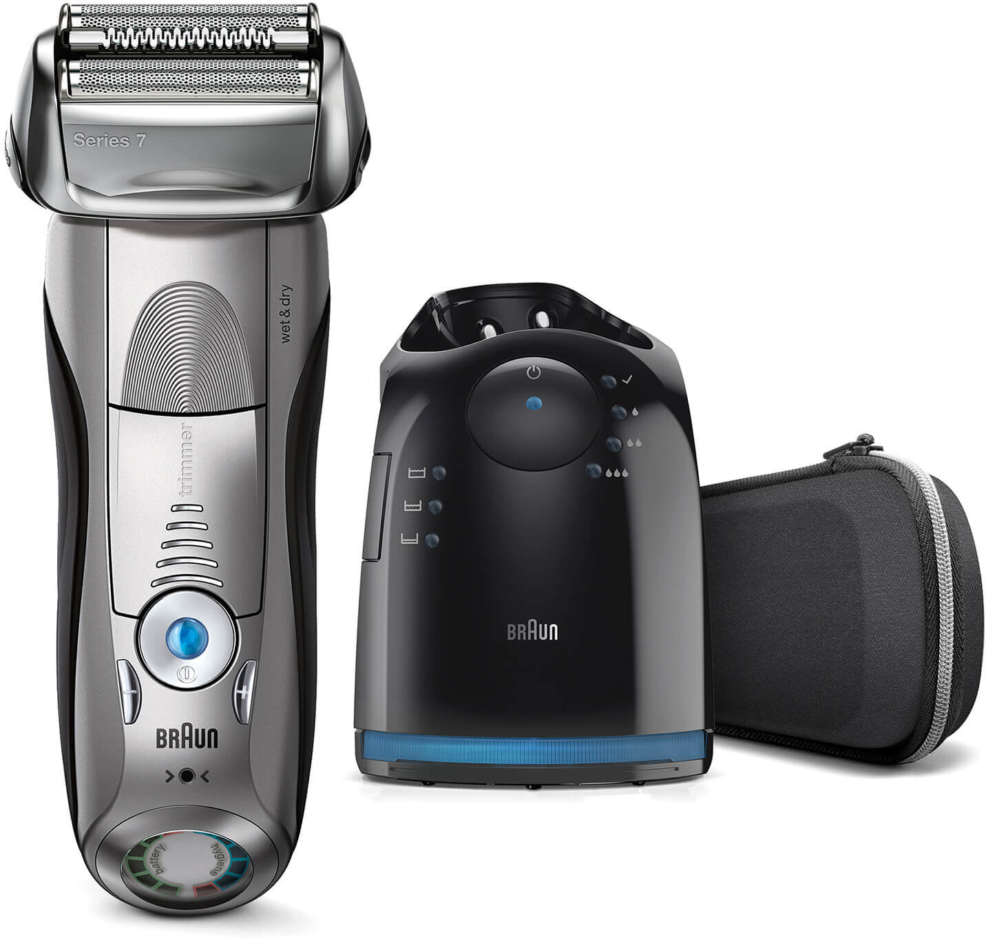 Braun Series 7 Electric Shaver - Clean&Charge Station