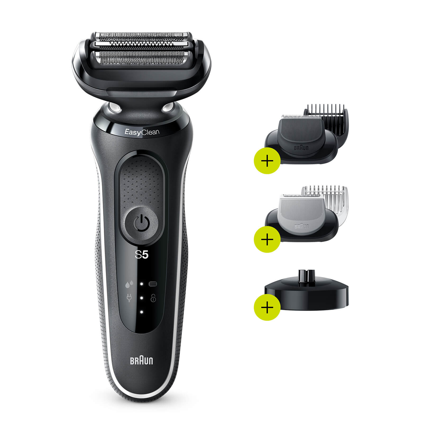Braun Series 5 Electric Shaver - Charging Stand - Charging Stand, Beard Trimmer & Body Groomer