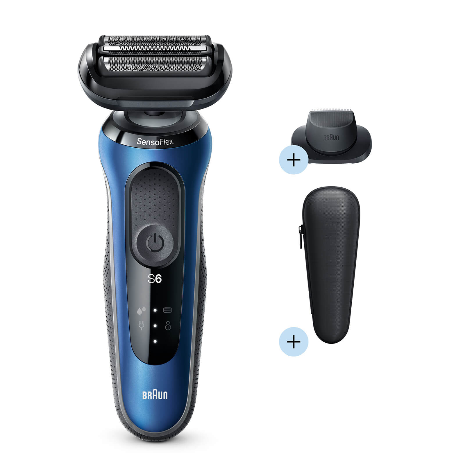 Braun Series 6 Electric Shaver - Precision Trimmer + Beard Trimmer