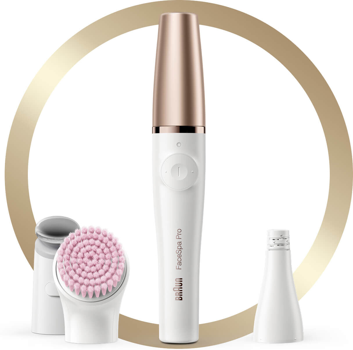 Braun FaceSpa Pro - Face Epilator - FaceSpa Pro + Sensitive Cleansing Brush