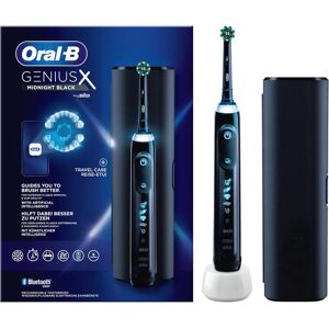 Oral-B Genius X Elektrische Zahnbürste/electric Toothbrush, 6 Putzmodi Für - Akzeptabel Schwarz 1 stück (1er Pack)