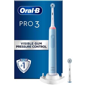 Oral B Elektrisk tandbørste Pro3 3200S Blue Sensi