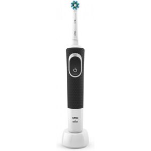 Oral-B Vitality 100 CrossAction Voksen Roterende, pulserende tandbørste Sort, Hvid