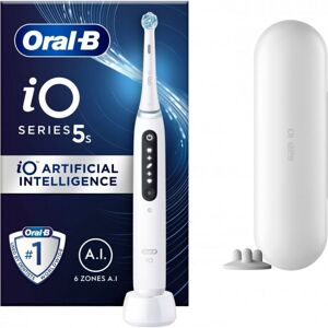 Oral-B iO Series 5s -elektrisk tandbørste, hvid