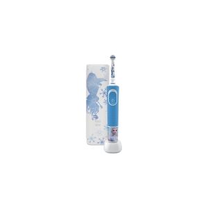 Braun Oral-B Vitality D100, Barn, Sensitiv, Flerfarvet, 2 min, Ekstra blød, Blå, Hvid