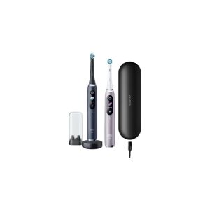 Braun Oral-B Electric Toothbrush iO 9 Series Duo Rechargeable For adults Number of brush heads included 2 Black Onyx/Rose Number of teeth brushing modes 7