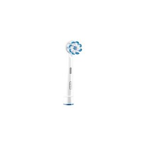 Procter & Gamble Oral-B Sensitive Clean Clean& Care - Ekstra tandbørstehoved - til tandbørste - hvid (pakke med 4) - til iO Series 7  8  9  Pro 680  Pro 680  Pro 1  2  3  Smart Sensitive  Smart 6  Vitality KIDS 3+