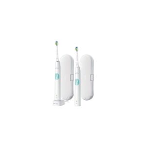 Philips Sonicare ProtectiveClean 4300 HX6807 - Tandbørste - hvid/mint