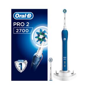 Oral B Pro 2 2700 Blue Cross Action