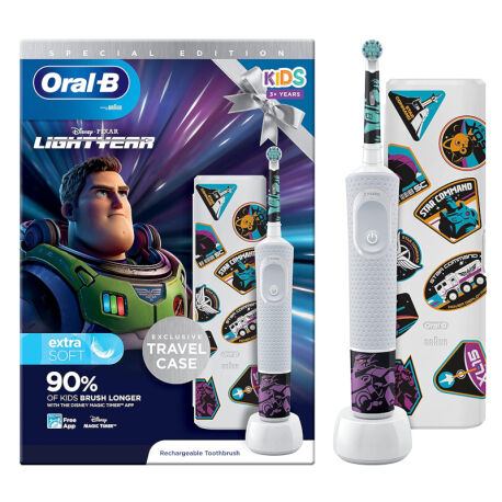 Cepillo de dientes eléctrico Oral-B para niños Lightyear