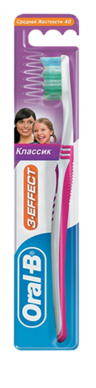 Oral-B 3-Effect Classic Medium Toothbrush 1 kpl Hammasharja