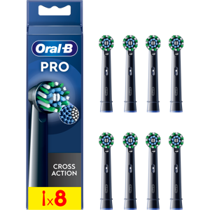 IO - 8 brossettes Cross Action Noires - 24 mois