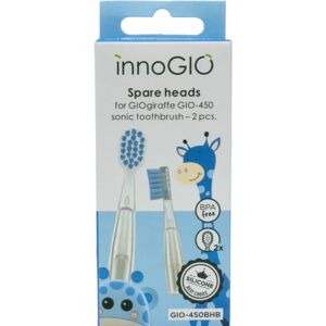 GIOGiraffe Spare Heads for Sonic Toothbrush têtes de remplacement pour brosse à dents sonique à piles pour enfant GIOGiraffe Sonic Toothbrush