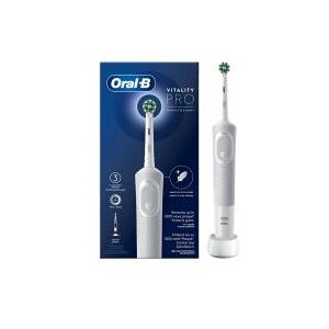 Oral-B Vitality Pro Brosse a Dents Rechargeable + Accessoires - Carton 1 brosse a dents rechargeable + 2 accessoires