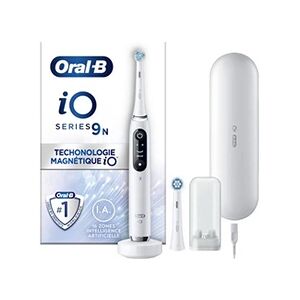 Oral B Oral-b io 9n - avec etui de voyage et porte brossette - blanche - brosse à dents électrique - Publicité