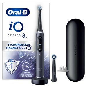 Brosse à dents électrique Oral B Series Black Onyx iO 8S Noir Noir - Publicité