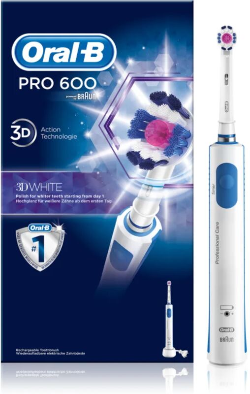 Oral B Pro 600 D16.513 3D White Electric Toothbrush