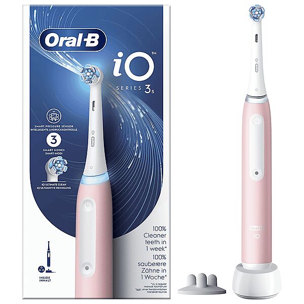 oral-b spazzolino elettrico  3s rosa