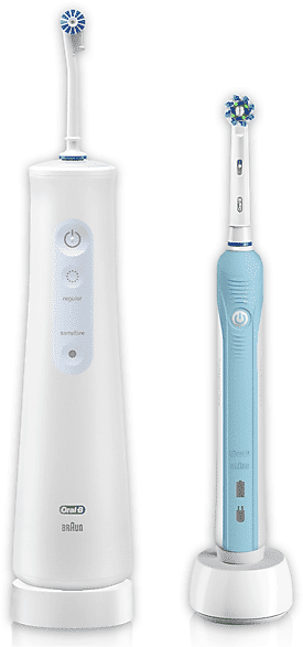 oral-b spazzolino + idropulsore  ob pw oc aquacenter 1