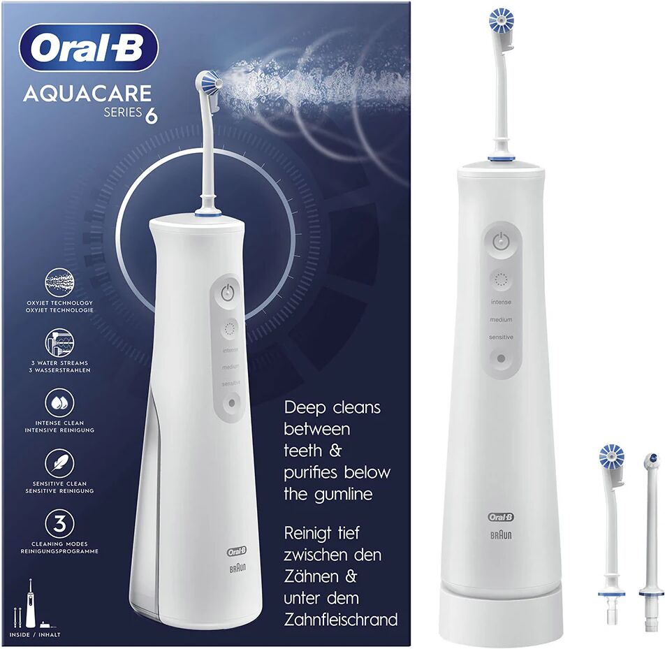 oral-b aquacare 6 pro-expert idropulsore 0,15 l