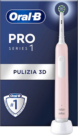 Braun ORAL-B SPAZZOLINO EL. POWER PRO 1 CROSS AC PINK PRO1CRSPK1